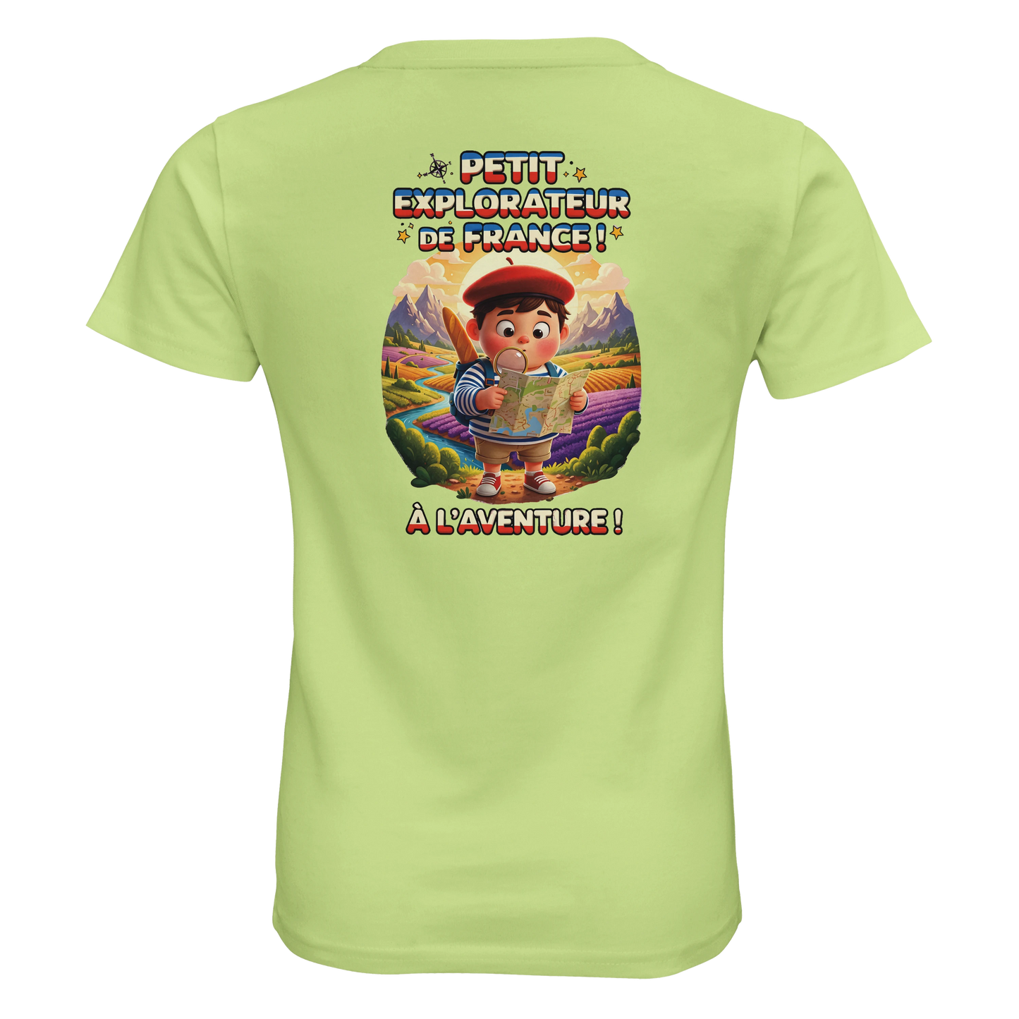 T-shirt Garçon Petit Explorateur – 100% Coton Bio