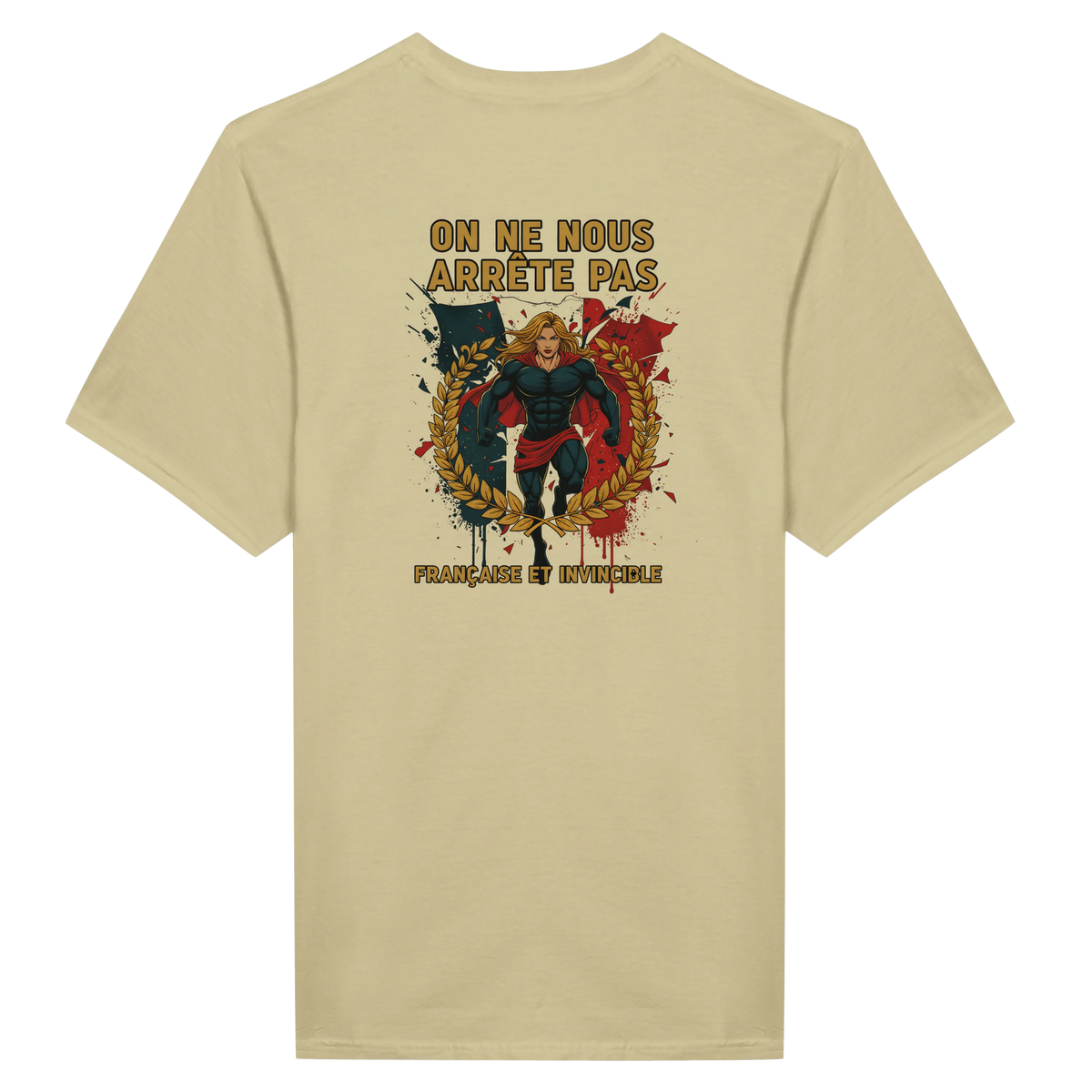 T-shirt Femme 'On ne nous arrête pas' – Coton Doux Premium