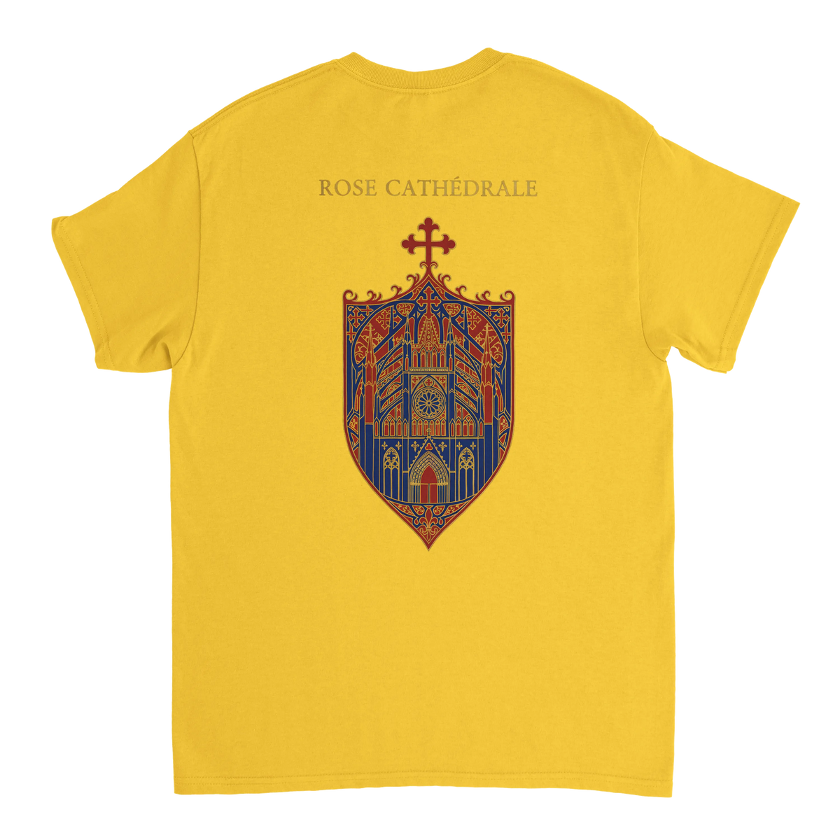 T-Shirt Femme Rose Cathédrale | Gildan 5000 Coton Épais