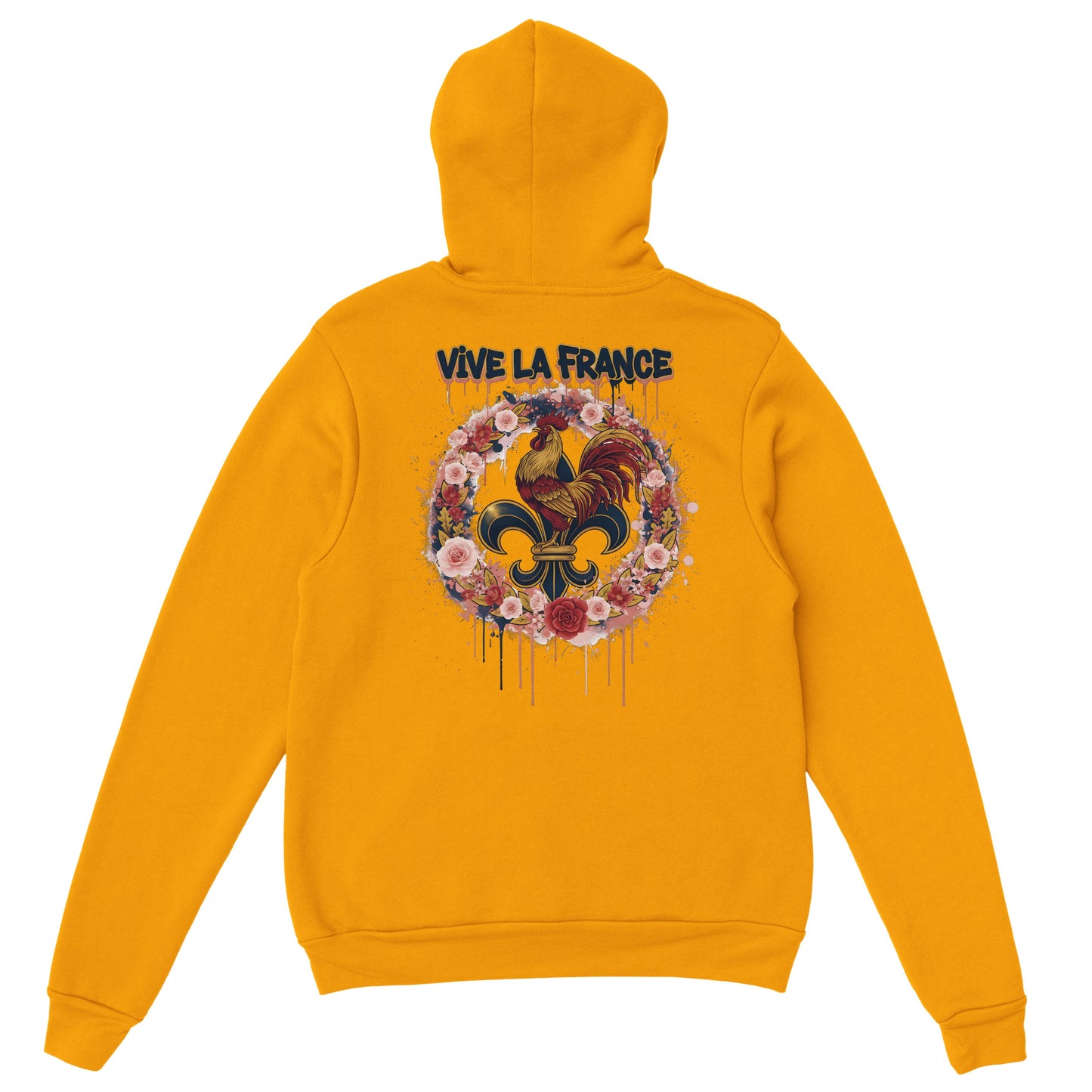 Sweat à capuche femme  Vive la France – Hoodie Premium Confortable et Résistant