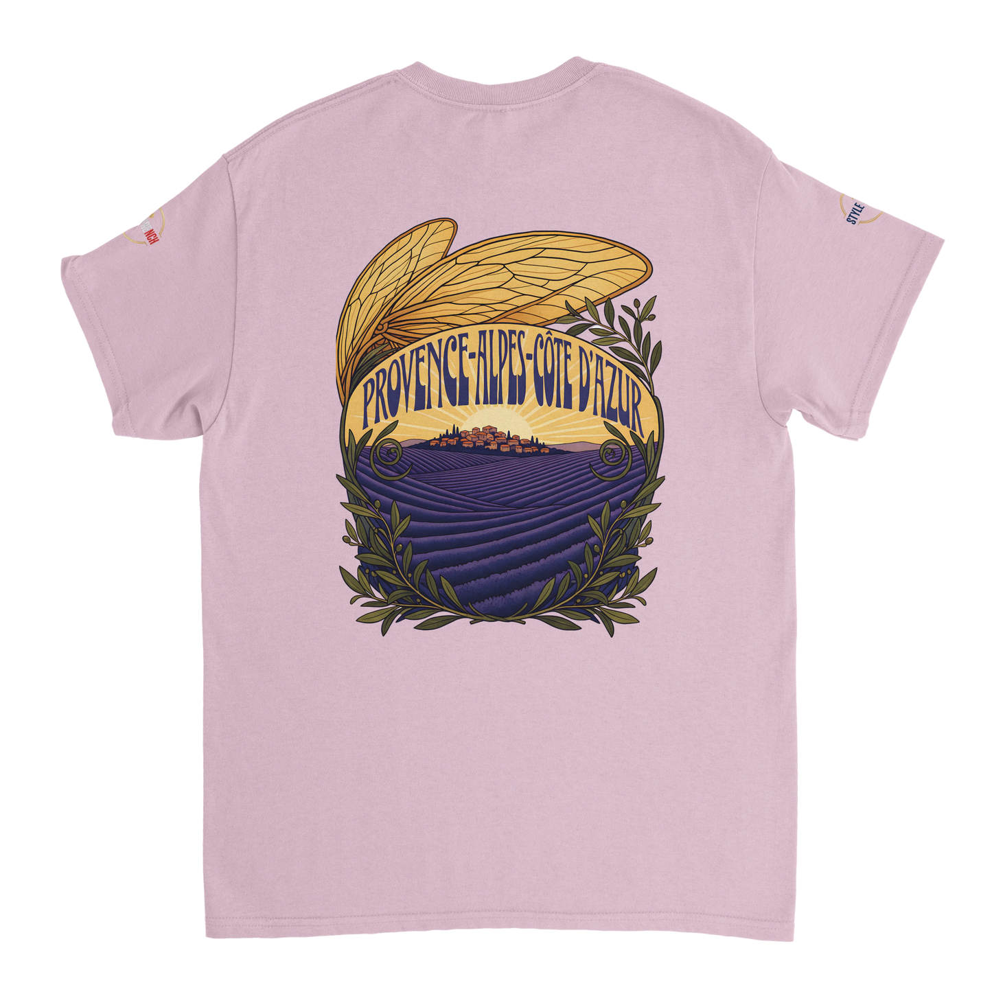 T-Shirt Unisexe Provence-Alpes-Côte d'Azur – Coton Épais Premium