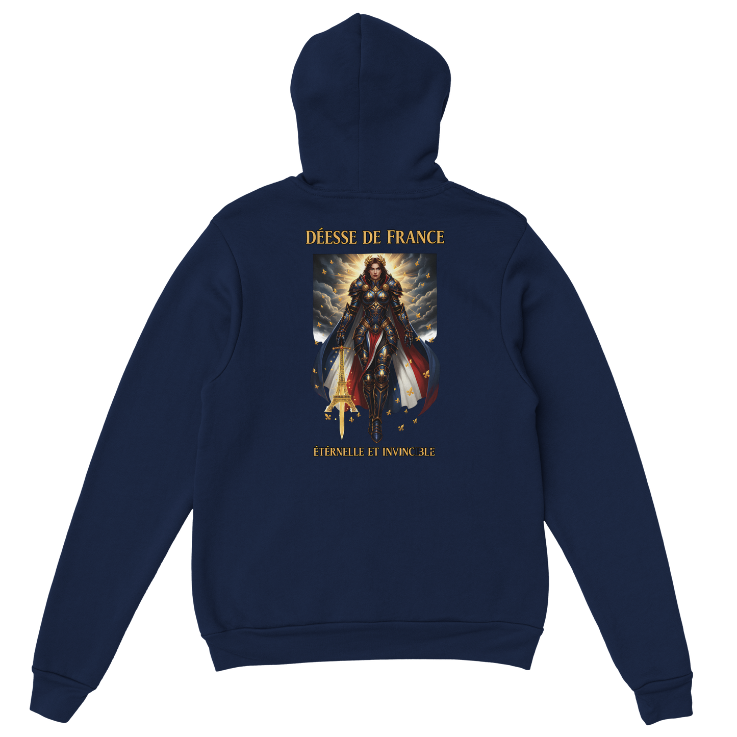 Sweat à Capuche déesse de France Douillet à Motif Unique – Confort et Style