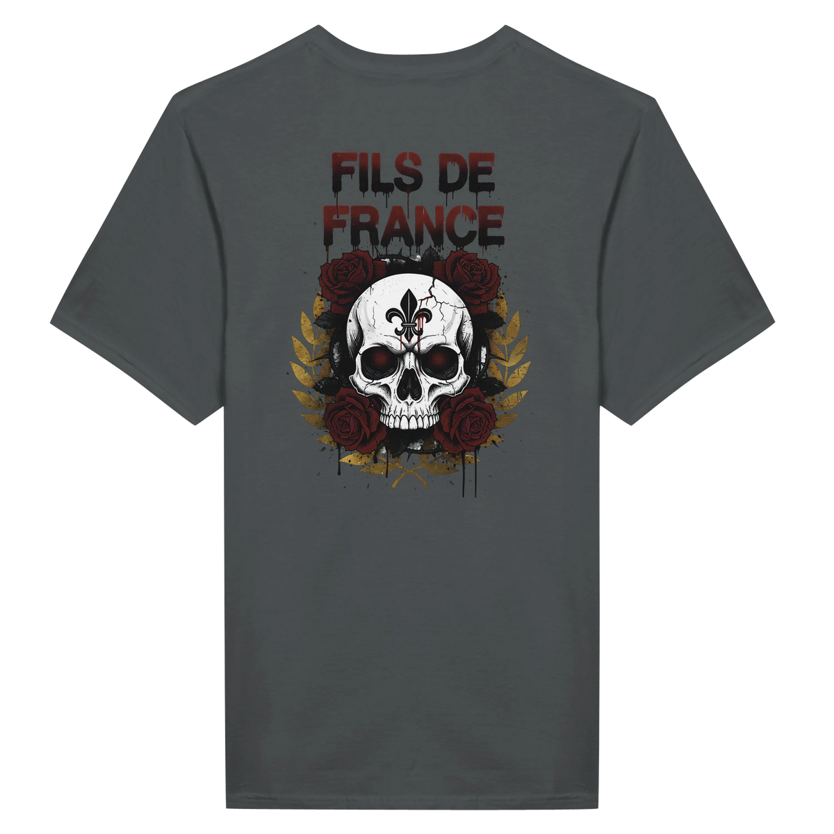 T-Shirt Homme Fils de France - Premium Coton Doux Impression Haute Définition