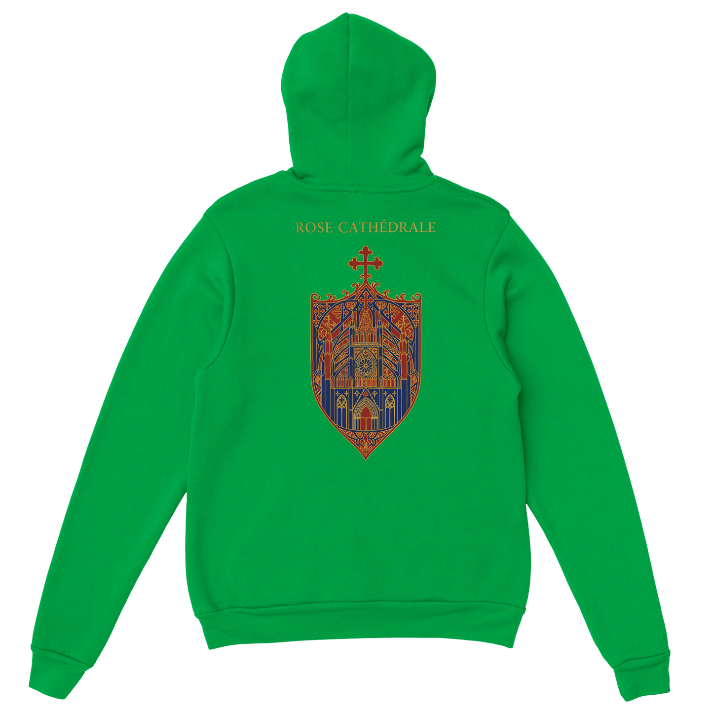 Sweat à capuche femme Rose Cathédrale – Confort Premium