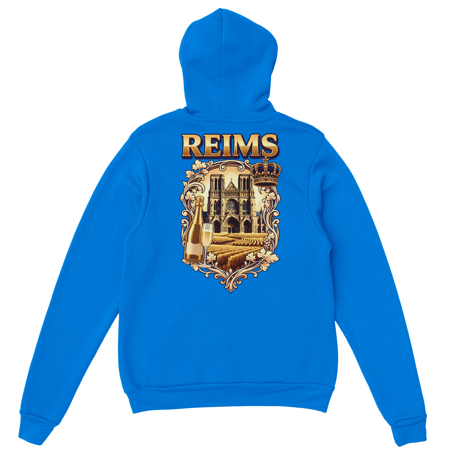 Sweat à capuche unisexe Reims - Confort premium avec conseils d'entretien