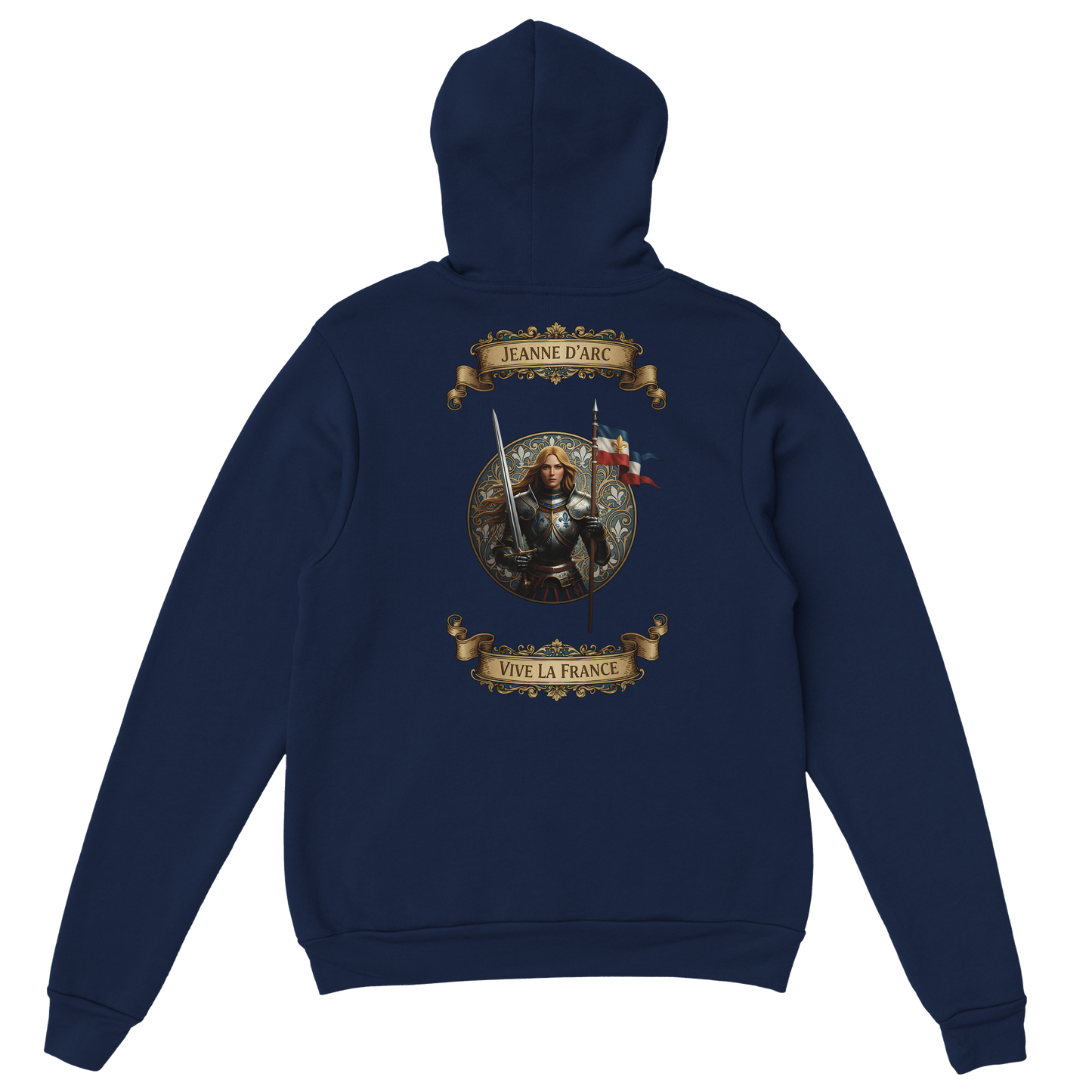 Sweat à Capuche Femme Jeanne d'Arc - Hoodie Confortable et Résistant