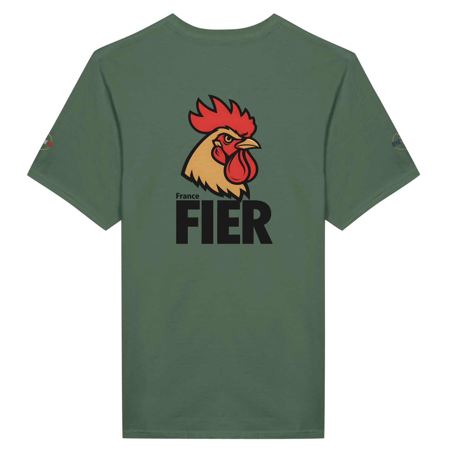 T-Shirt Homme France Fière - Premium Soft Cotton Graphic Tee