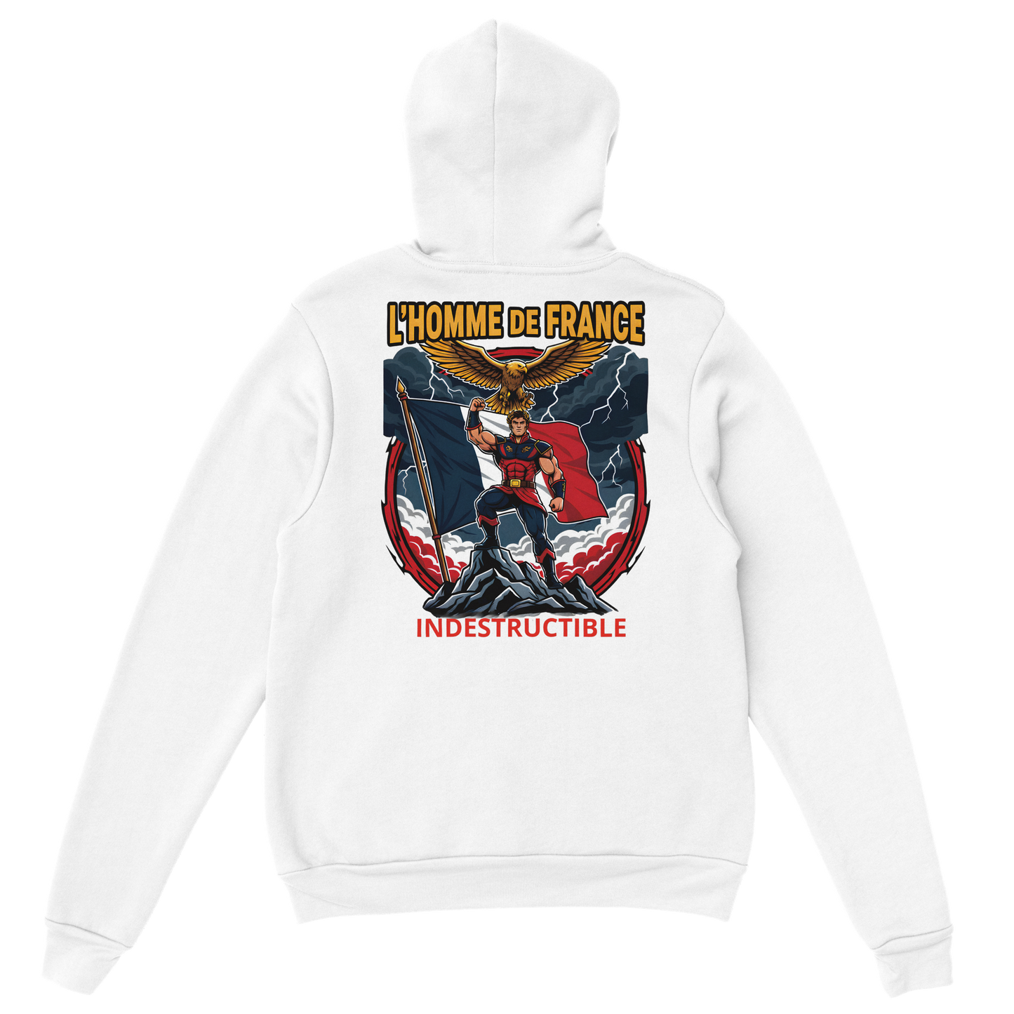 Sweat à Capuche Homme homme de France - Design France - Confort Premium
