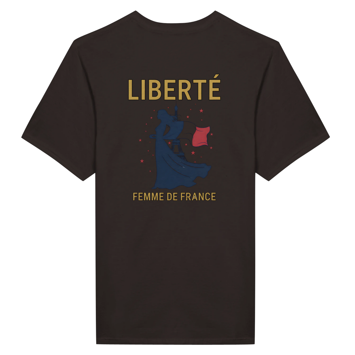 T-shirt Femme Liberté Classique – Col Ras du Cou Gildan 64000