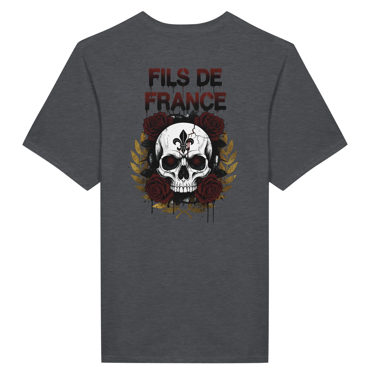 T-Shirt Homme Fils de France - Premium Coton Doux Impression Haute Définition