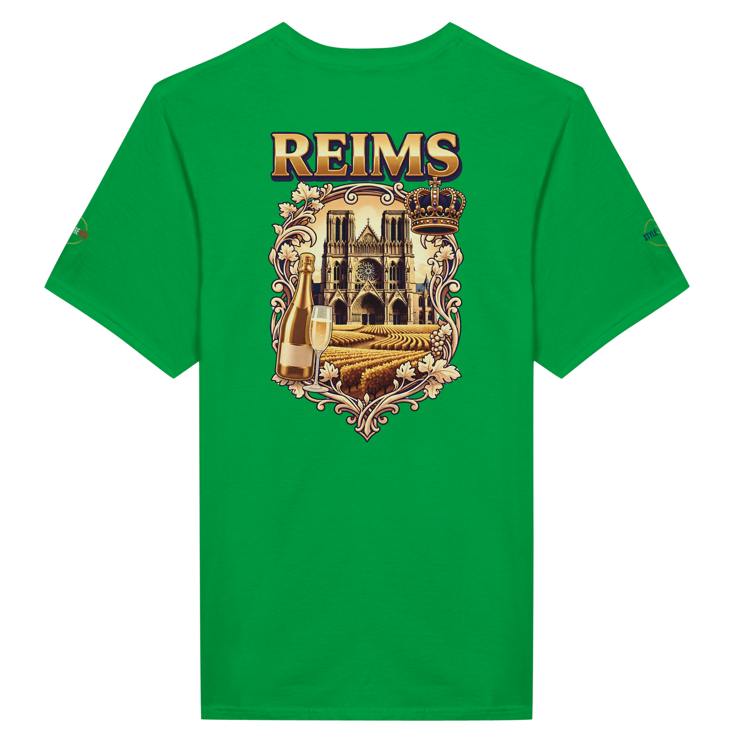 T-shirt Unisexe Reims - Ville de France - Design Premium