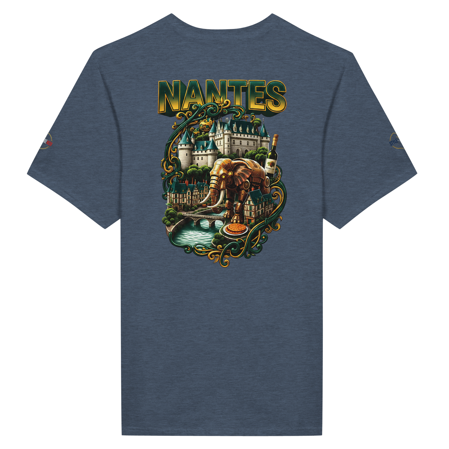 T-Shirt Unisexe Classique Nantes - Confort Premium et Style Urbain