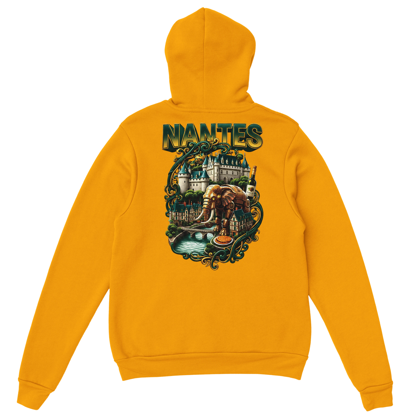 Sweat à capuche unisexe Nantes – Confort premium et style urbain