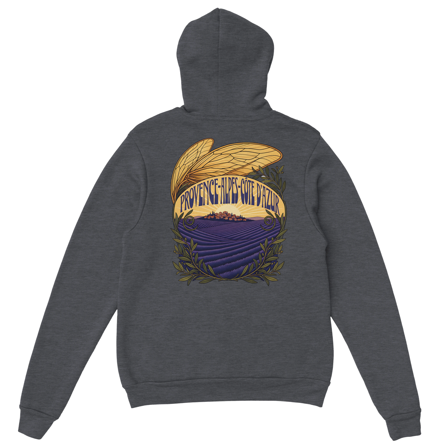 Sweat à capuche unisexe Provence-Alpes-Côte d'Azur – Confort premium