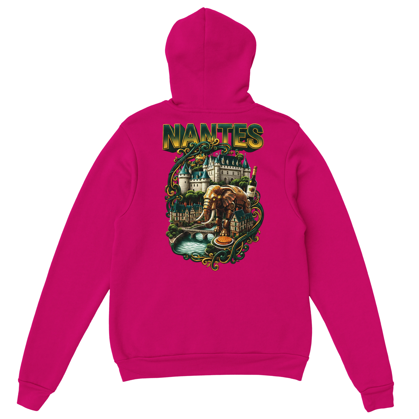 Sweat à capuche unisexe Nantes – Confort premium et style urbain