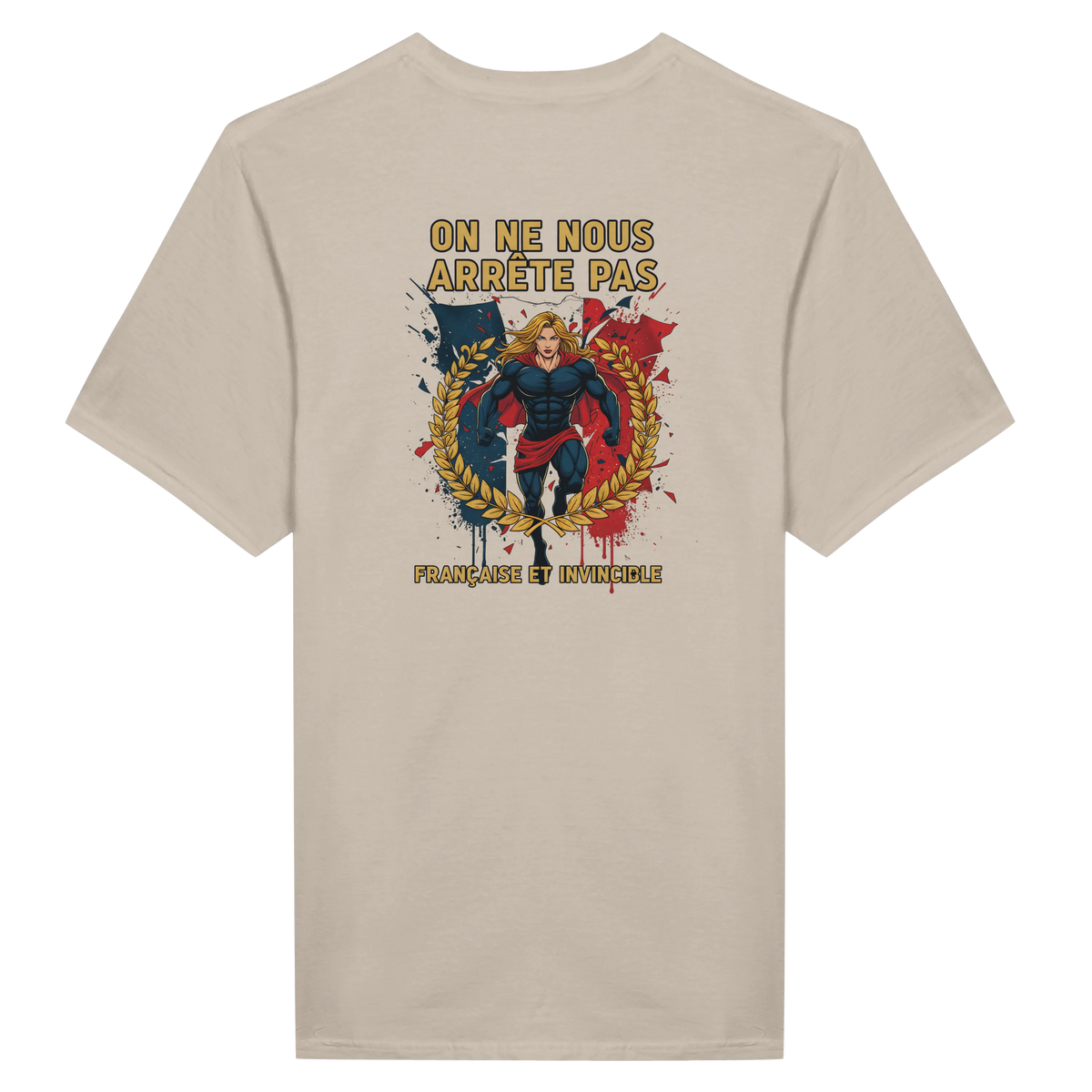 T-shirt Femme 'On ne nous arrête pas' – Coton Doux Premium