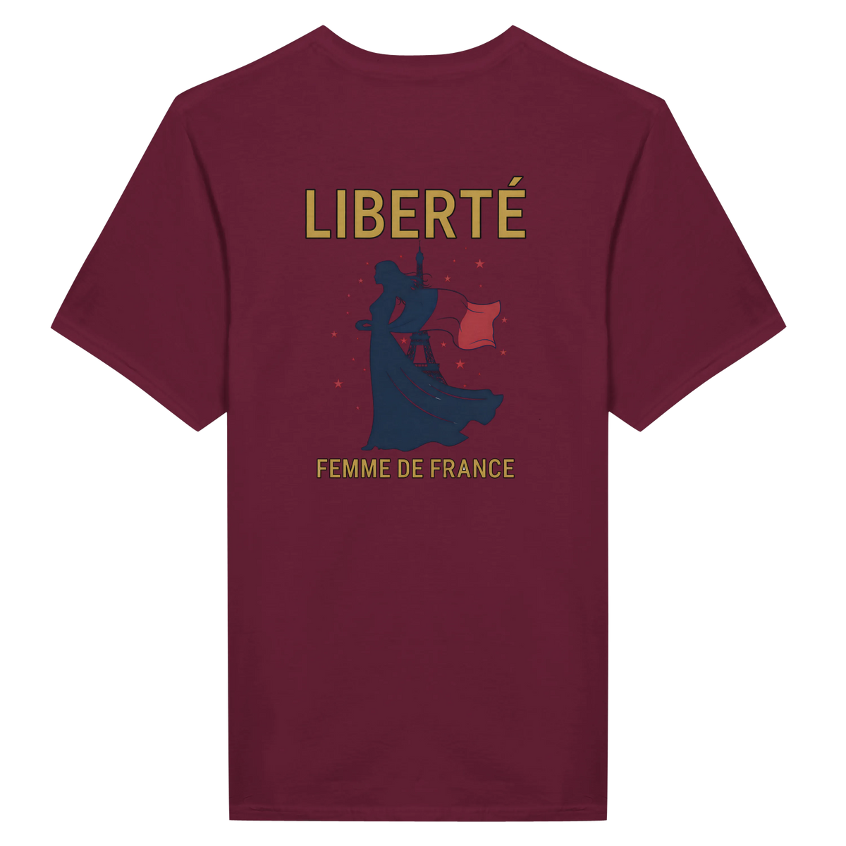 T-shirt Femme Liberté Classique – Col Ras du Cou Gildan 64000