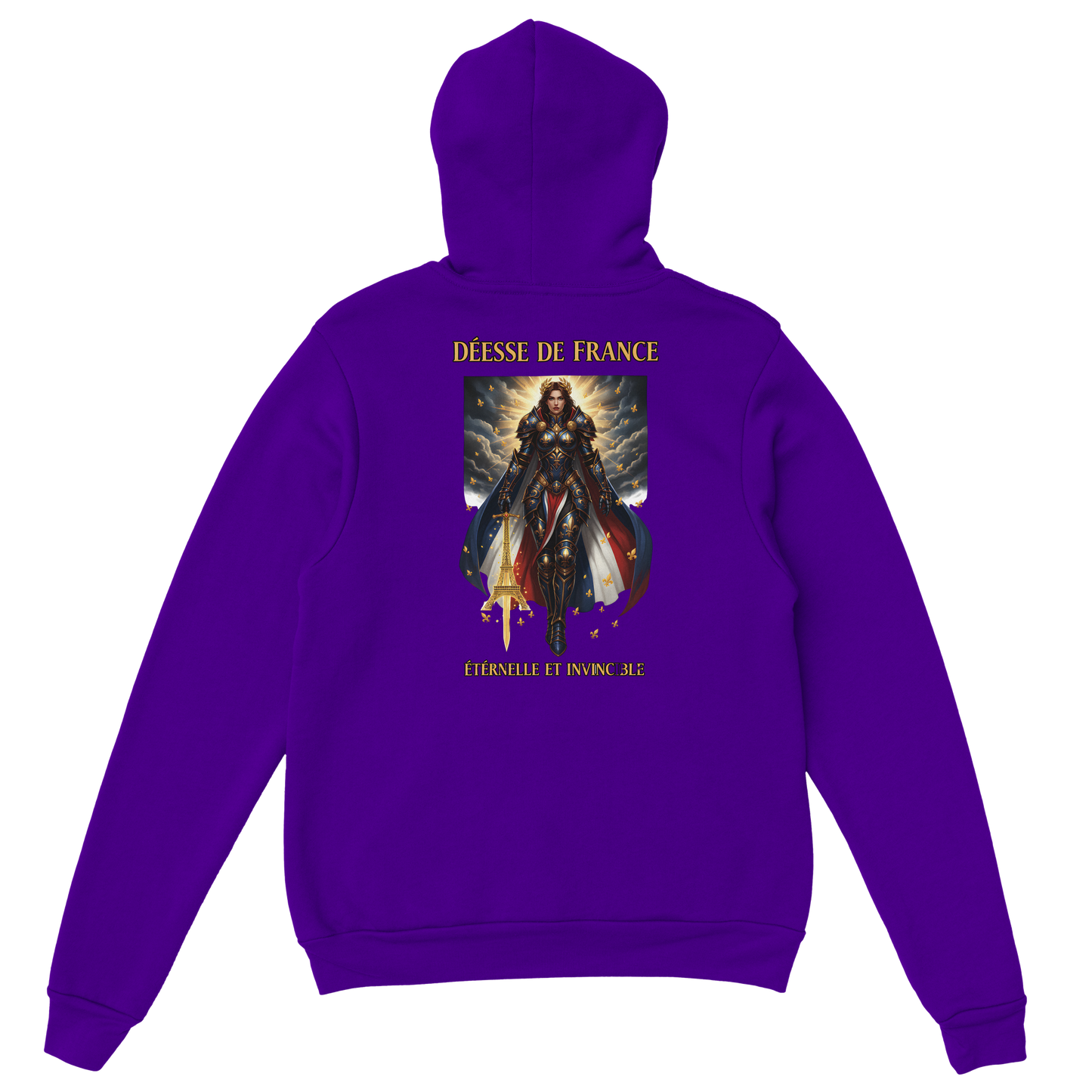 Sweat à Capuche déesse de France Douillet à Motif Unique – Confort et Style