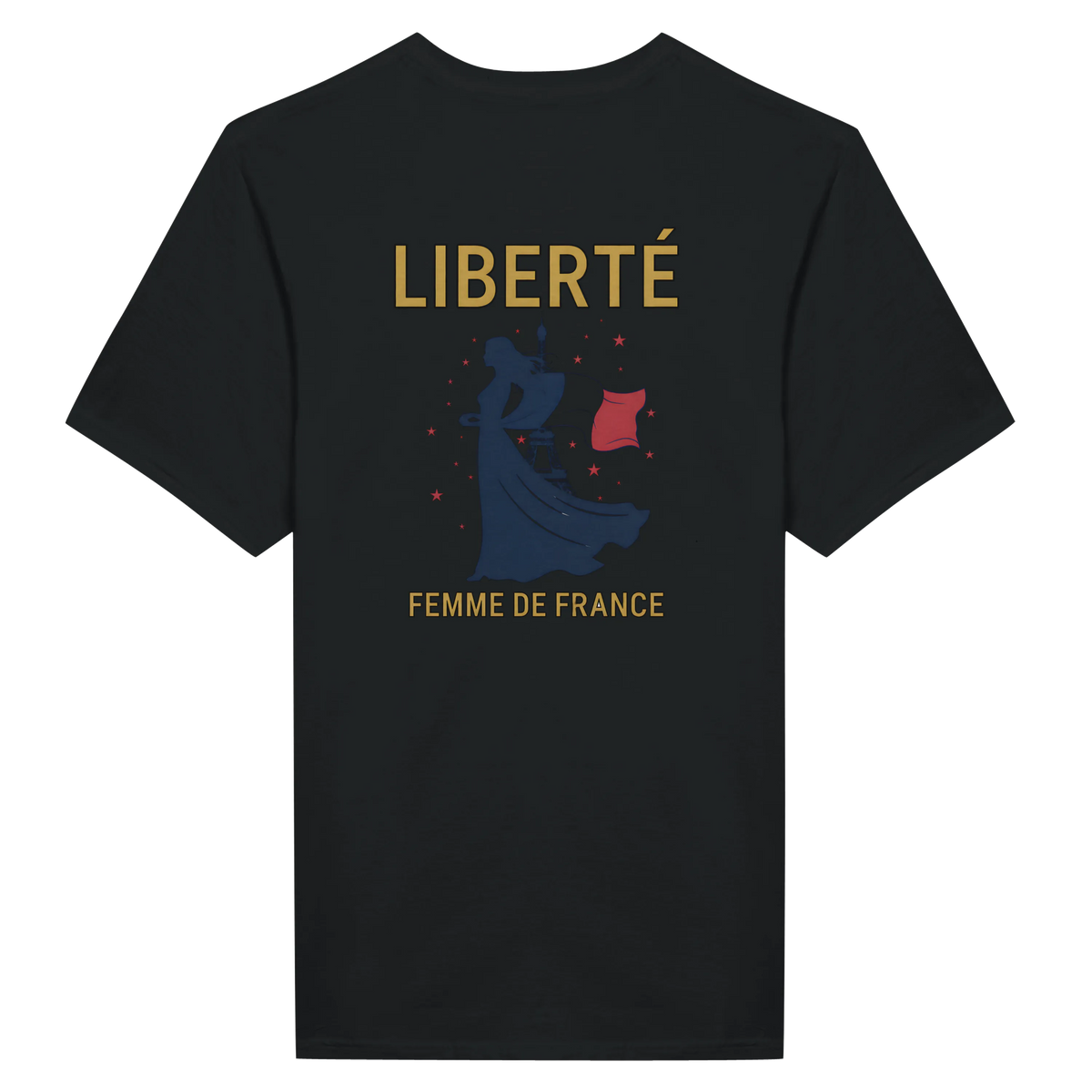 T-shirt Femme Liberté Classique – Col Ras du Cou Gildan 64000