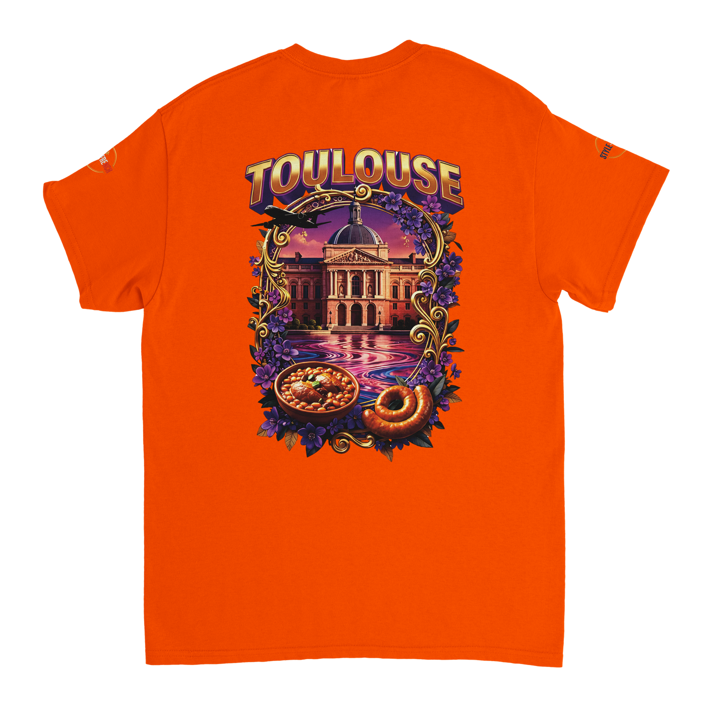 T-Shirt Unisexe Toulouse France – T-Shirt en Coton Premium à Coupe Classique
