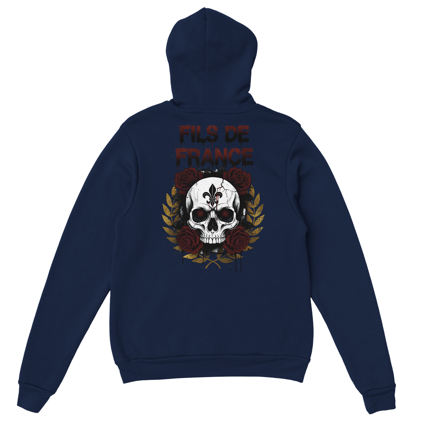 Sweat à capuche homme Fils de France – Hoodie premium en coton mélangé