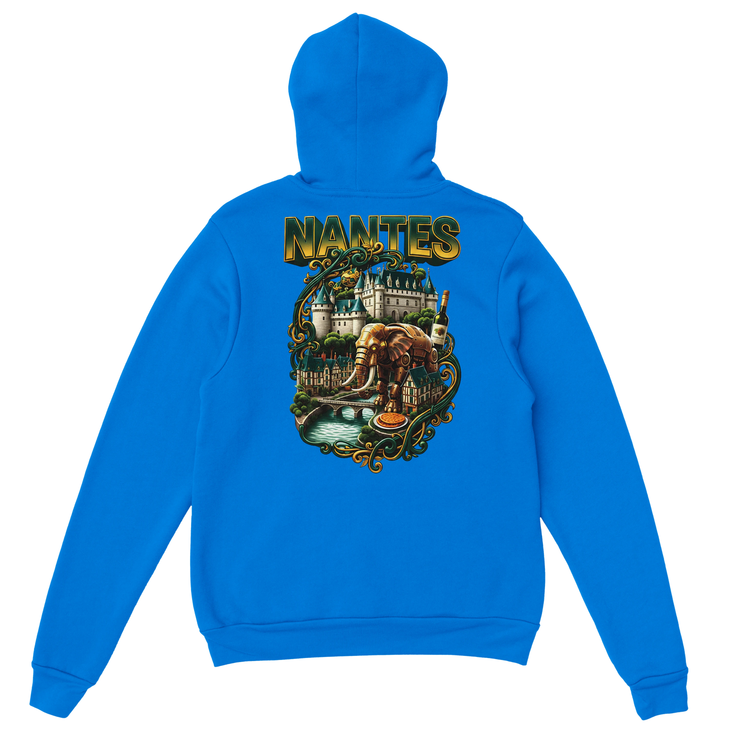 Sweat à capuche unisexe Nantes – Confort premium et style urbain