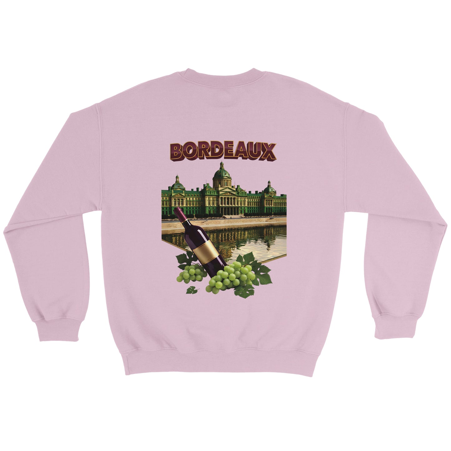 Sweat-shirt Unisexe Bordeaux Ville de France – Classique et Confortable