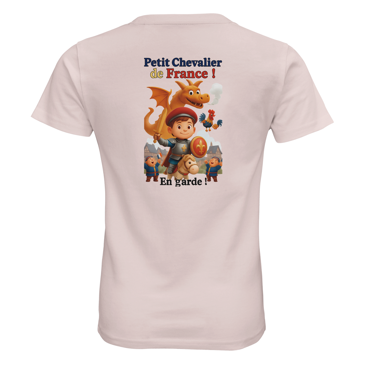 Organic slim-fit T-shirt for boys Little Knight of France | SOL'S Pioneer Kids 03578