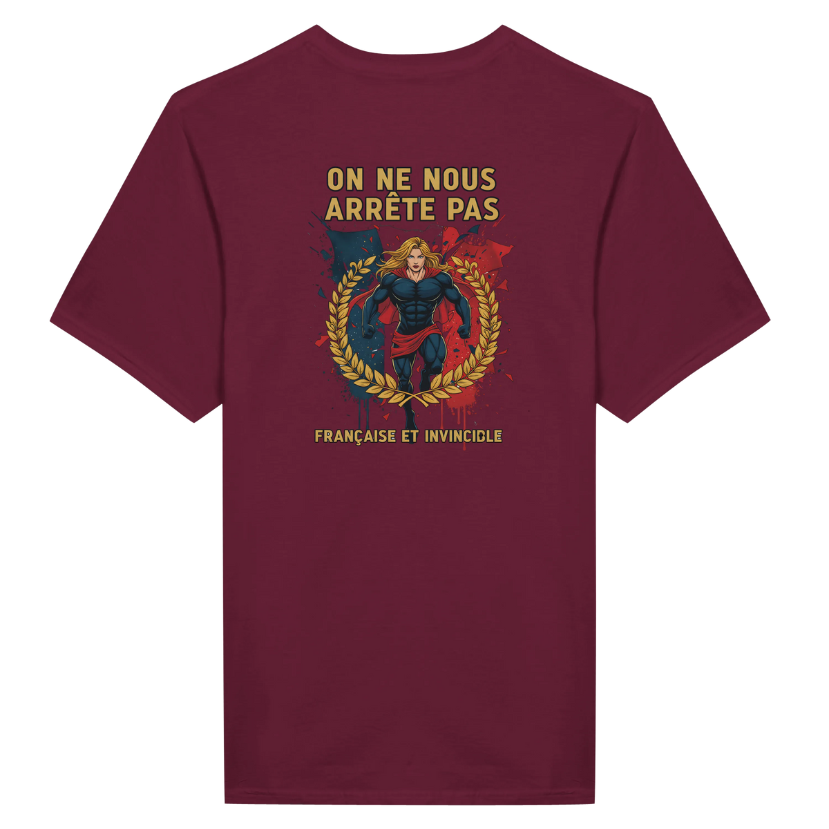 T-shirt Femme 'On ne nous arrête pas' – Coton Doux Premium