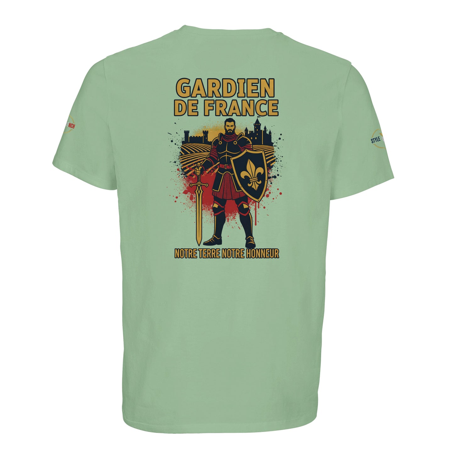 T-shirt Gardien de France pour Homme - Coton Bio Premium