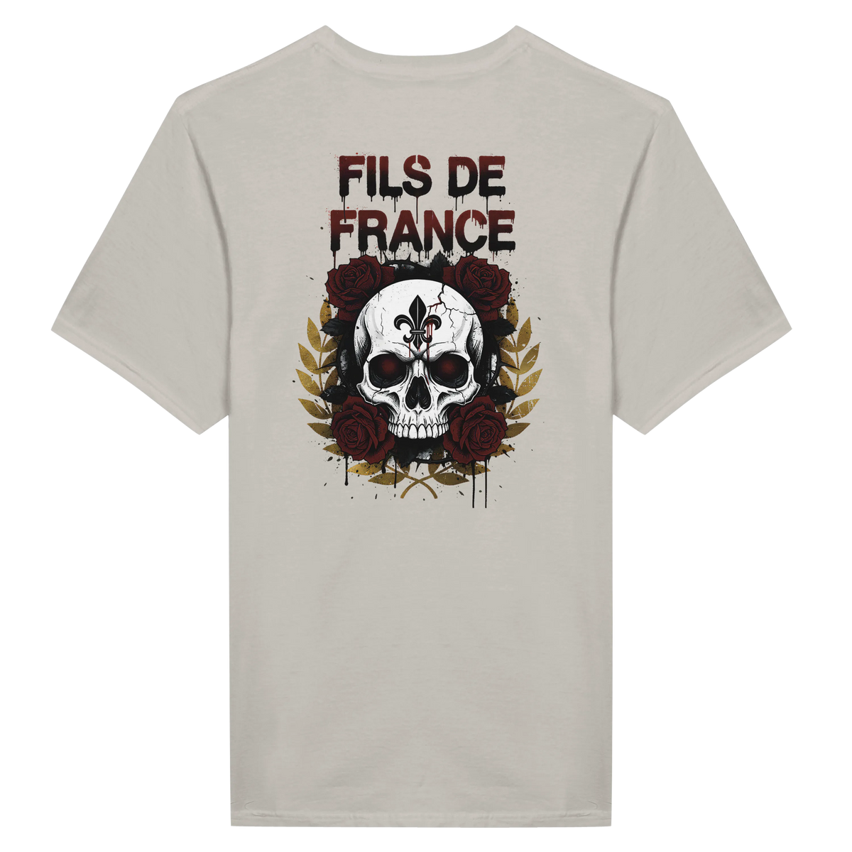 T-Shirt Homme Fils de France - Premium Coton Doux Impression Haute Définition