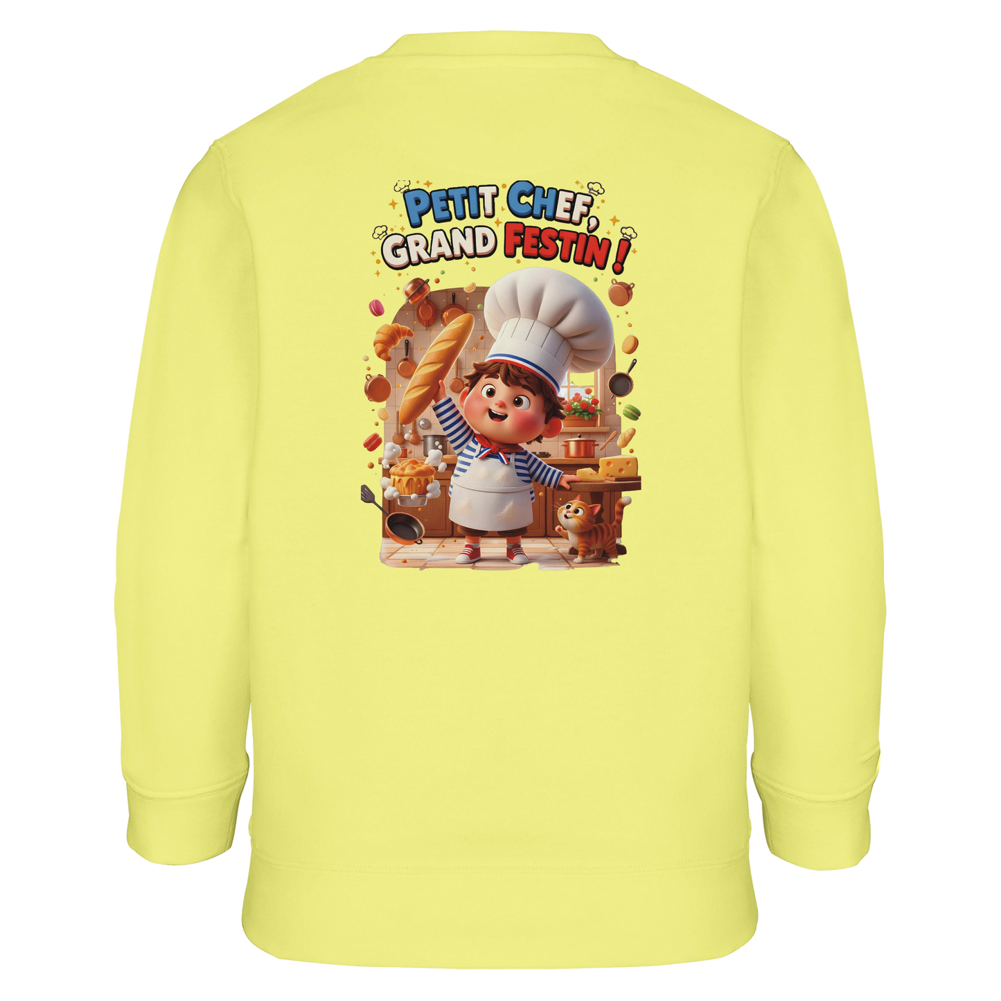 Petit Chef Grand Festin Sweat-shirt Enfant – Sweat Éco-responsable Confortable