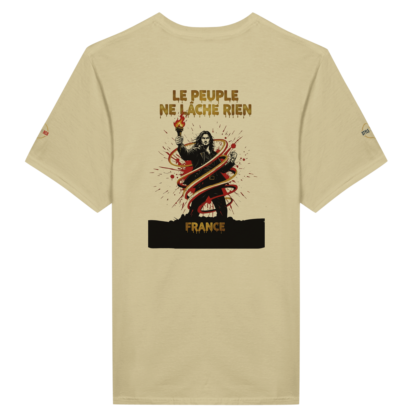 T-shirt Le Peuple Ne Lâche Rien – T-shirt Activiste Premium