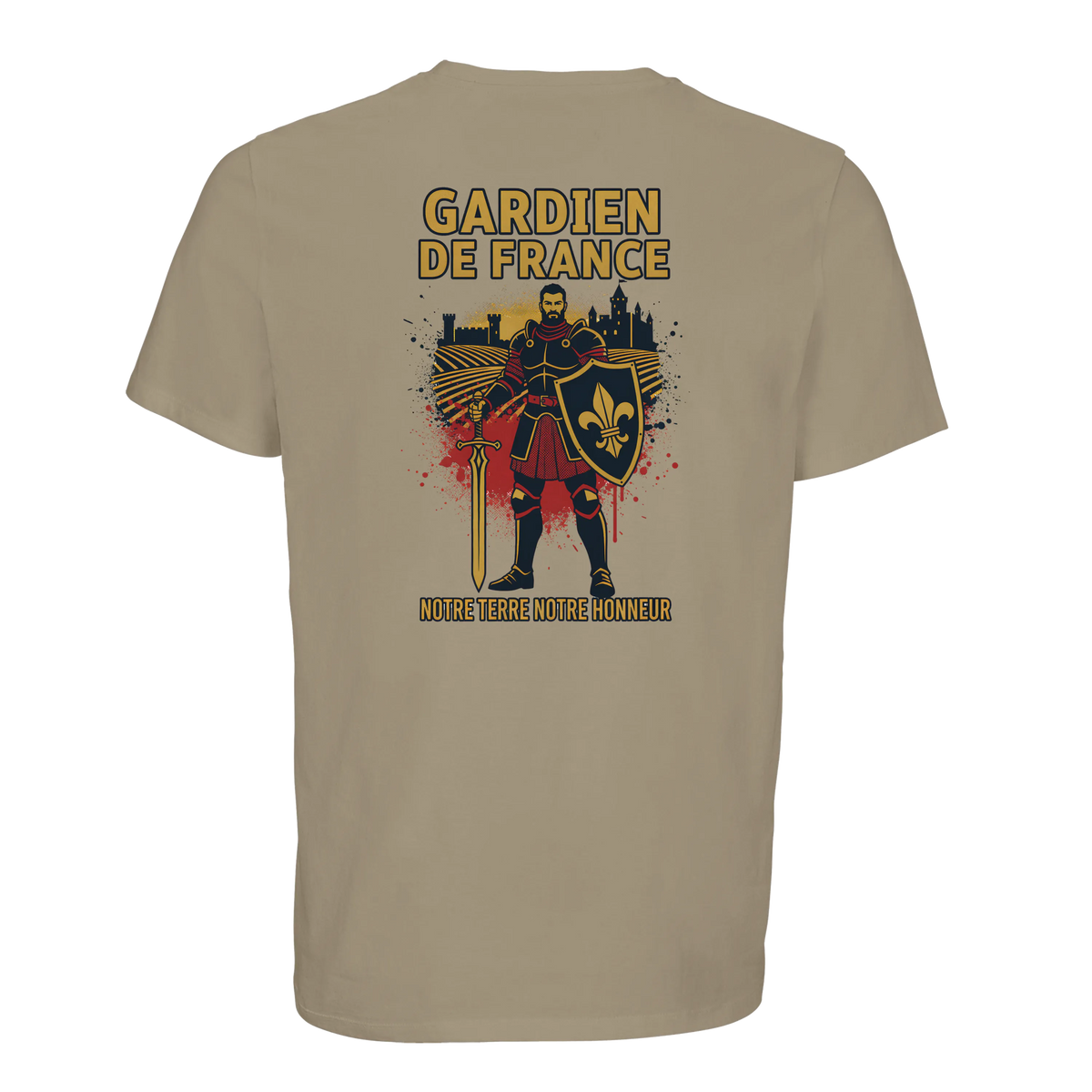 T-Shirt für Herren Frankreich Torwart Baumwolle in Bio-Umstellung | SOL'S Legend 03981