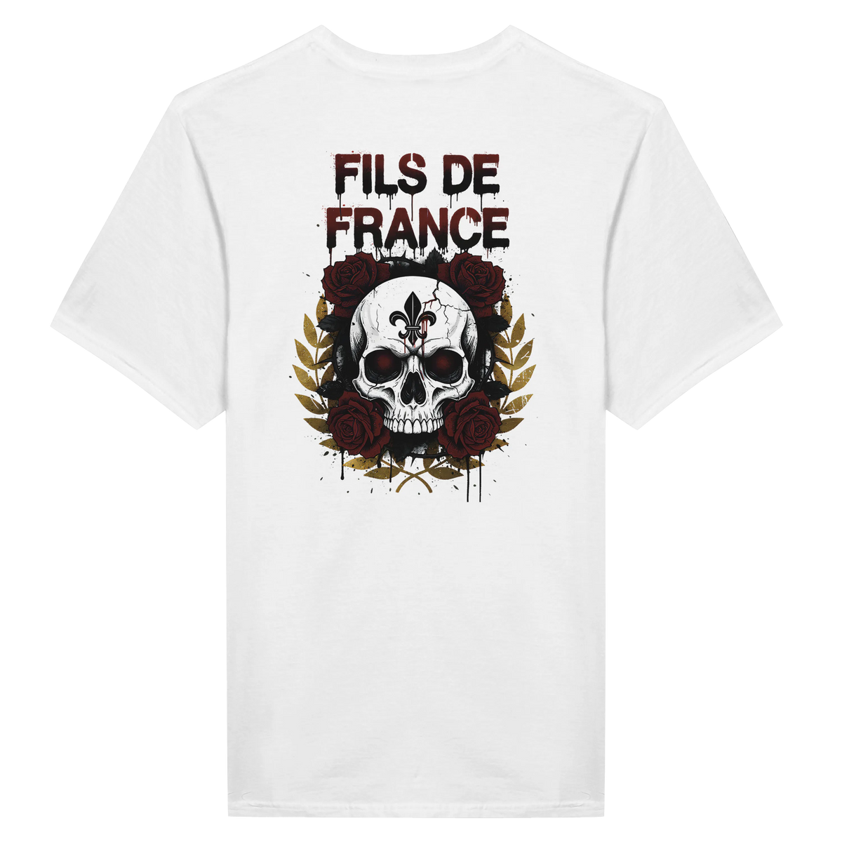 T-Shirt Homme Fils de France - Premium Coton Doux Impression Haute Définition