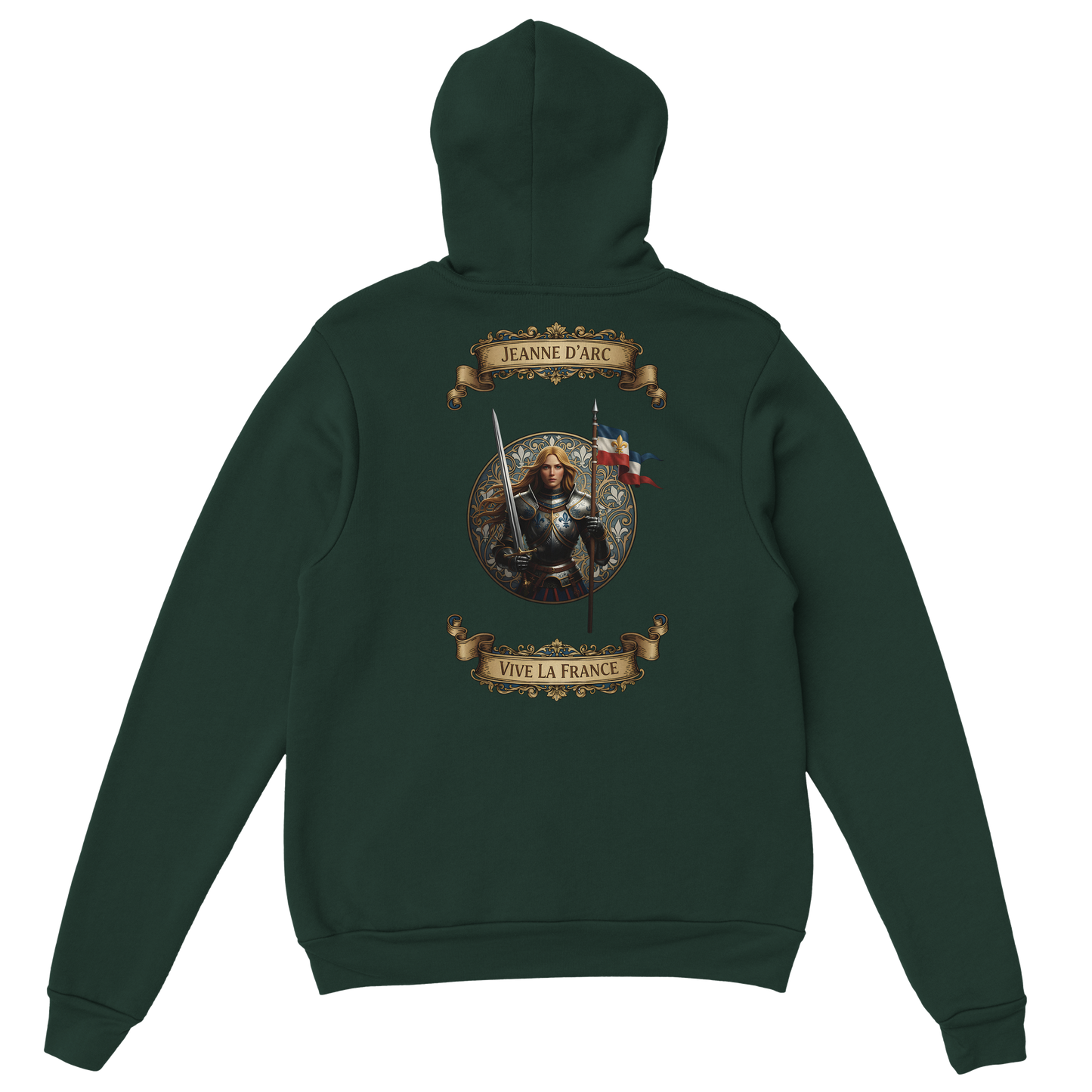 Sweat à Capuche Femme Jeanne d'Arc - Hoodie Confortable et Résistant