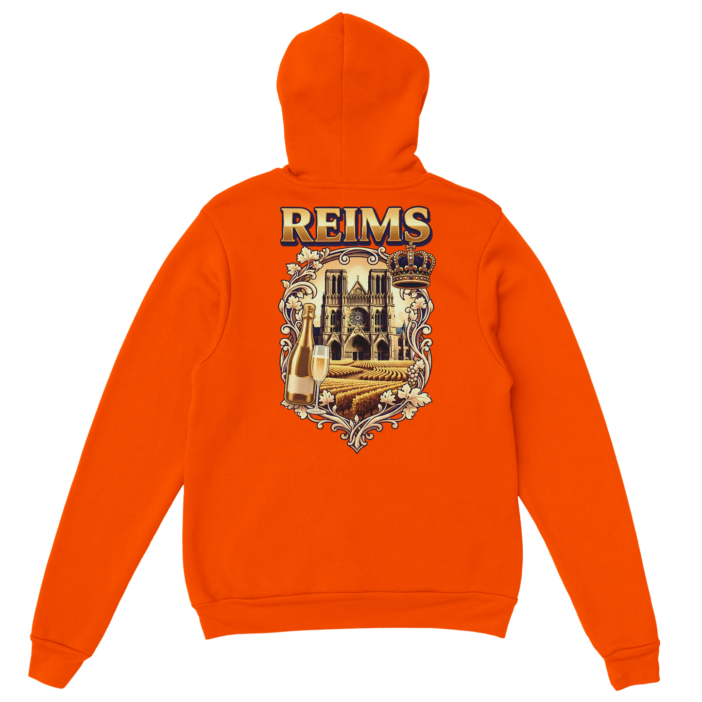 Sweat à capuche unisexe Reims - Confort premium avec conseils d'entretien