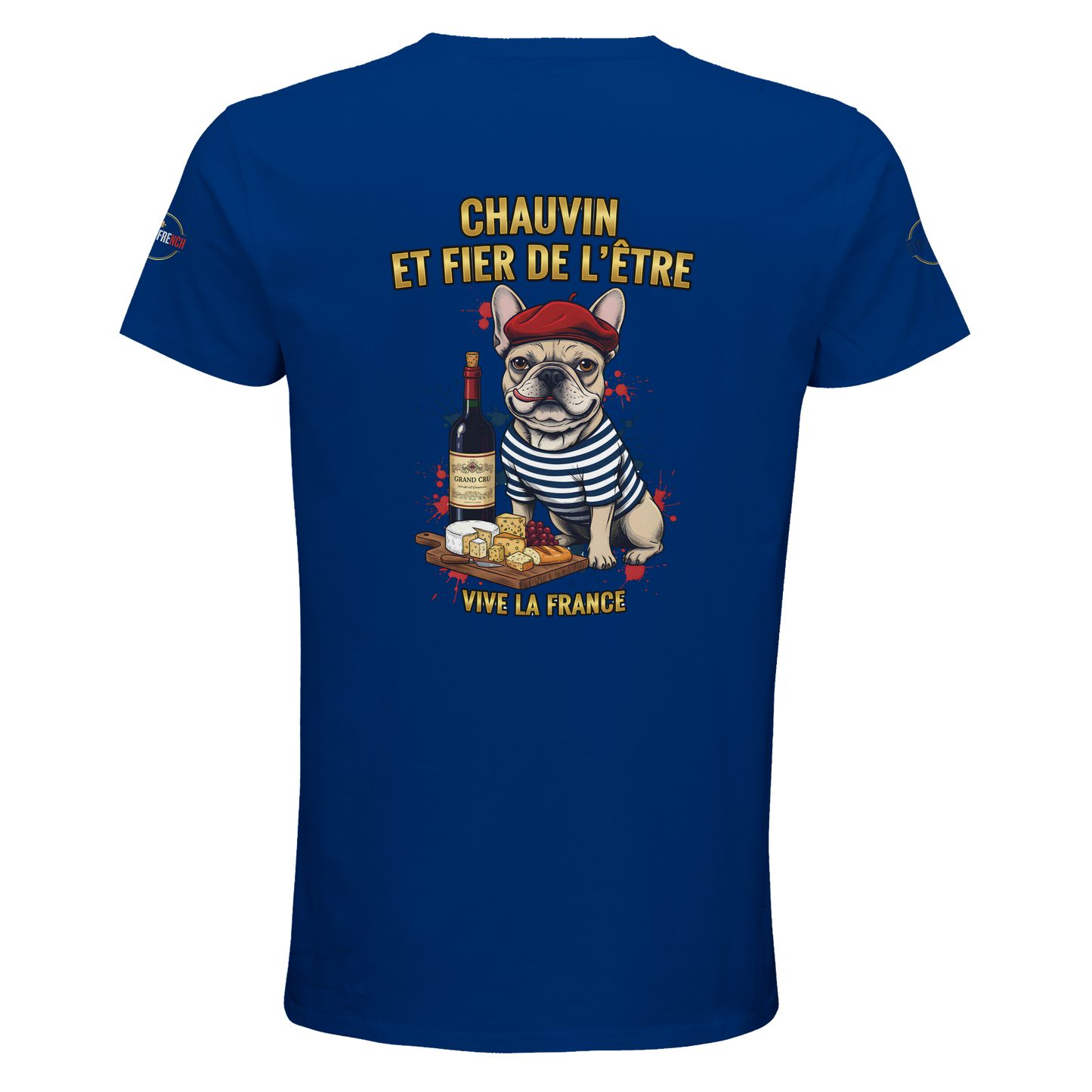 T-shirt Homme Chauvin et Fier de l'Être - 100% Coton Bio