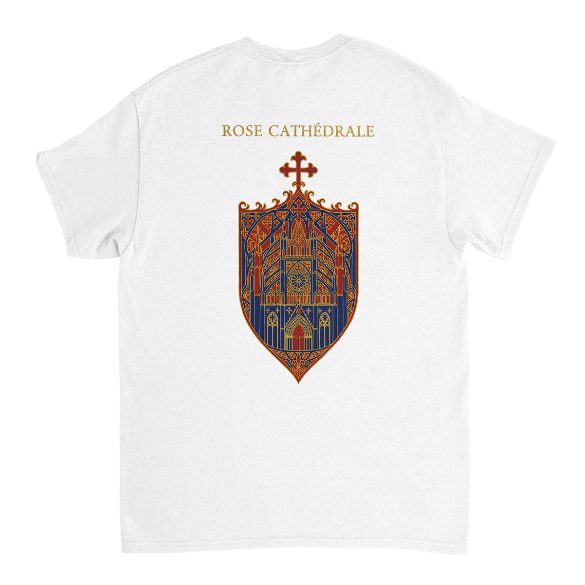T-Shirt Femme Rose Cathédrale | Gildan 5000 Coton Épais