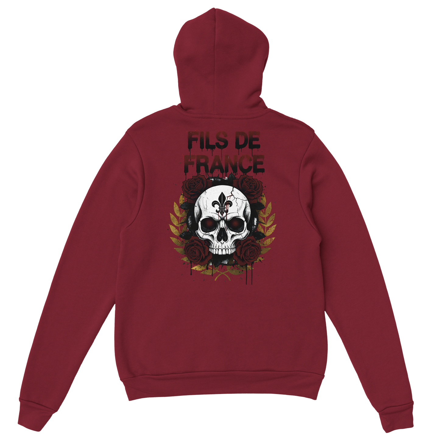 Sweat à capuche homme Fils de France – Hoodie premium en coton mélangé