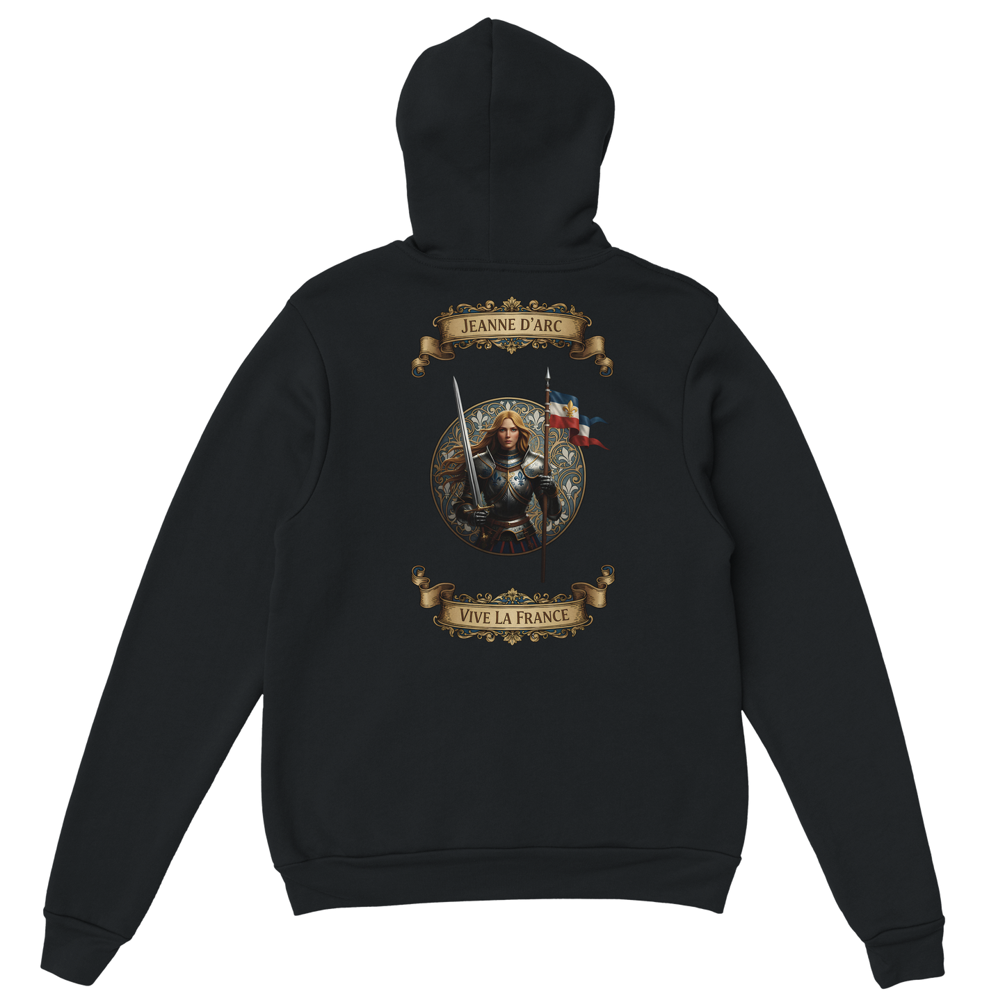 Sweat à Capuche Femme Jeanne d'Arc - Hoodie Confortable et Résistant