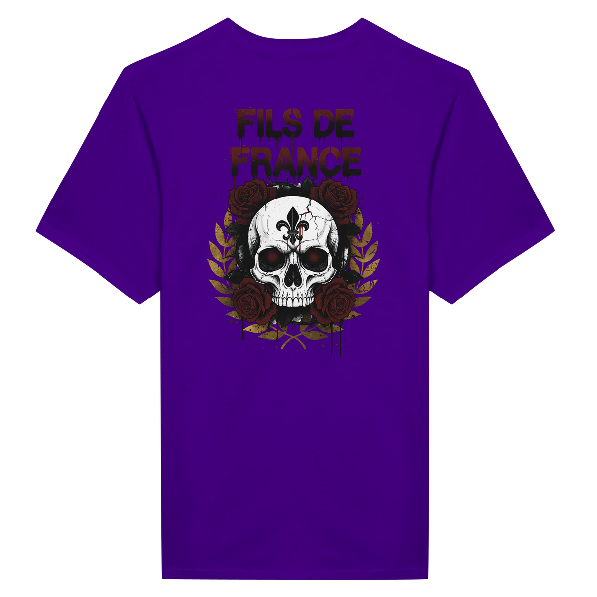T-Shirt Homme Fils de France - Premium Coton Doux Impression Haute Définition