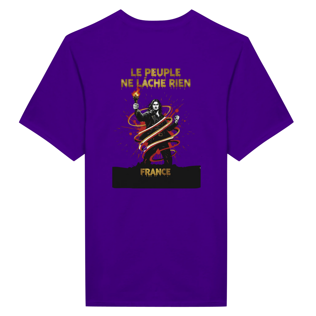T-shirt Le Peuple Ne Lâche Rien – T-shirt Activiste Premium
