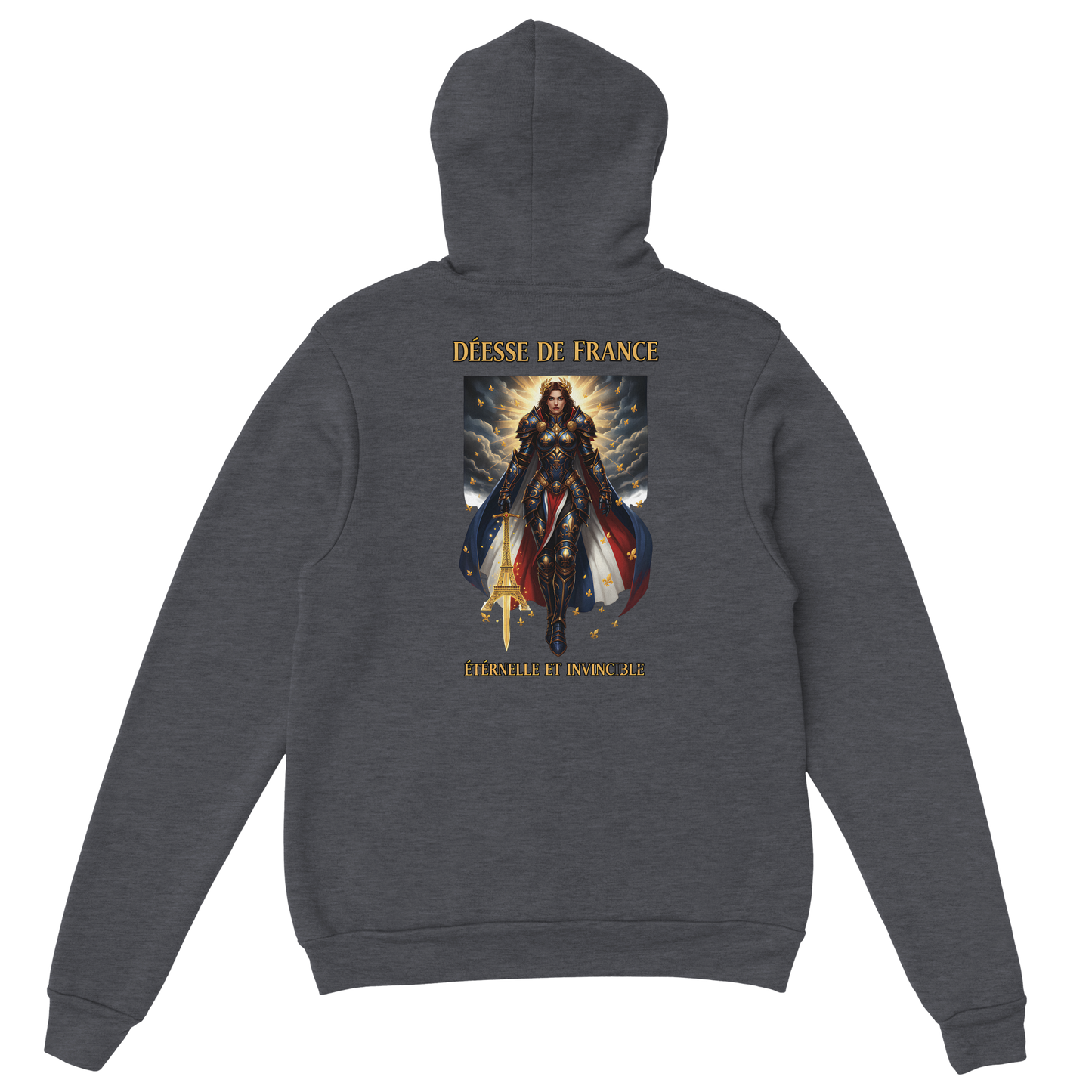 Sweat à Capuche déesse de France Douillet à Motif Unique – Confort et Style