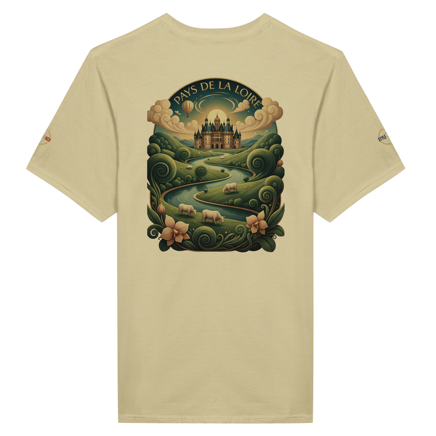 T-shirt Unisexe Pays de la Loire – Design Régional Premium
