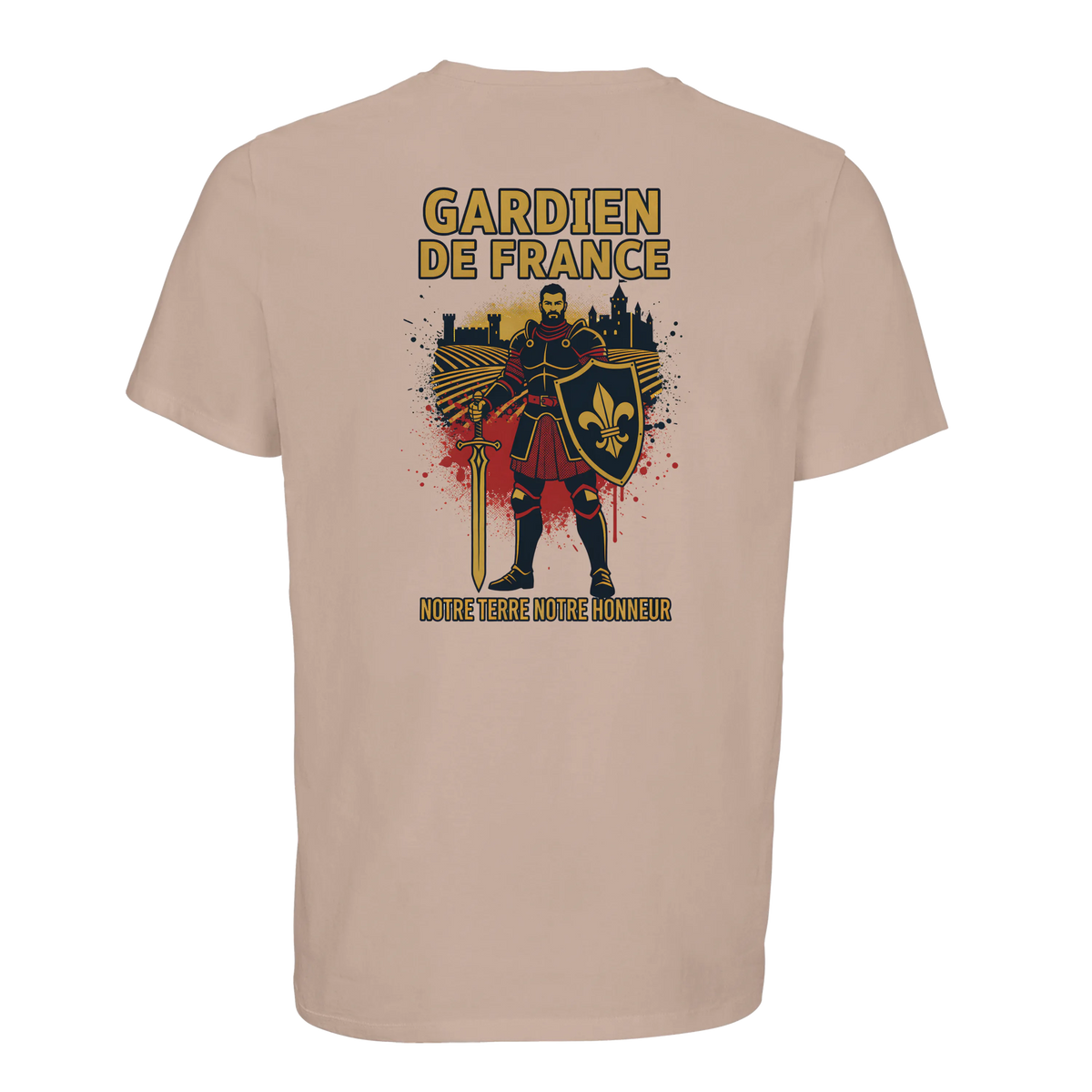 T-Shirt für Herren Frankreich Torwart Baumwolle in Bio-Umstellung | SOL'S Legend 03981