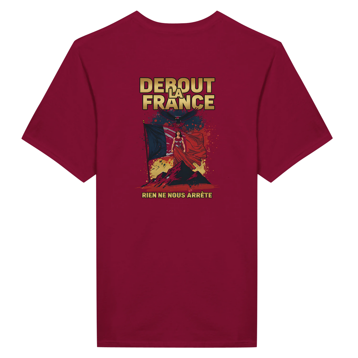 T-shirt Femme Debout la France – Coton Premium