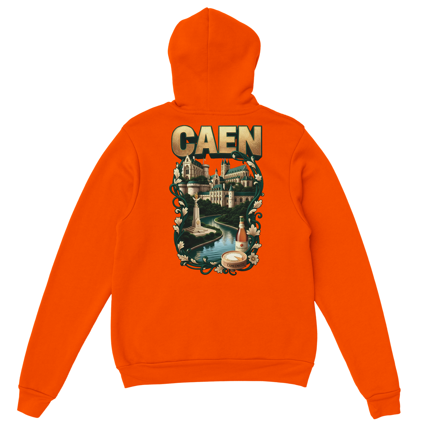 Sweat à capuche Caen - Ville de France - Unisexe Premium