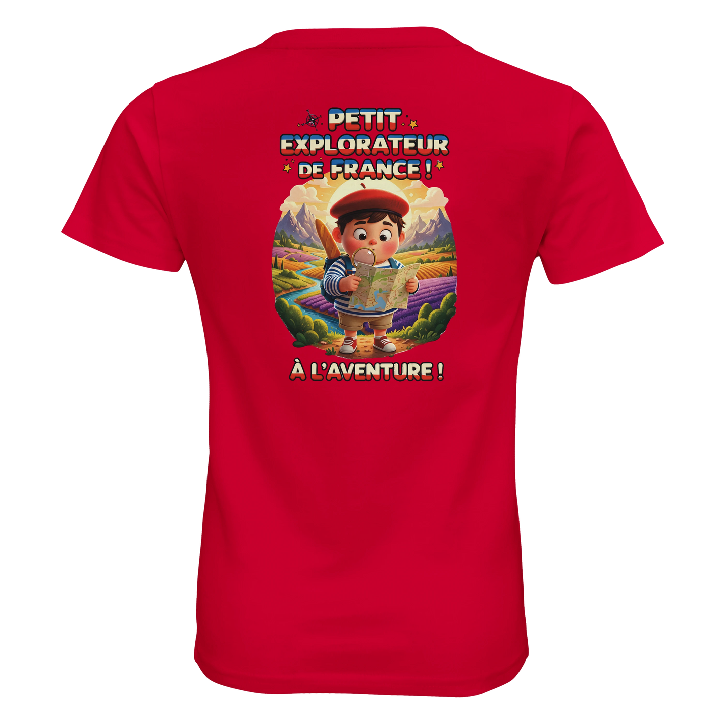 T-shirt Garçon Petit Explorateur – 100% Coton Bio