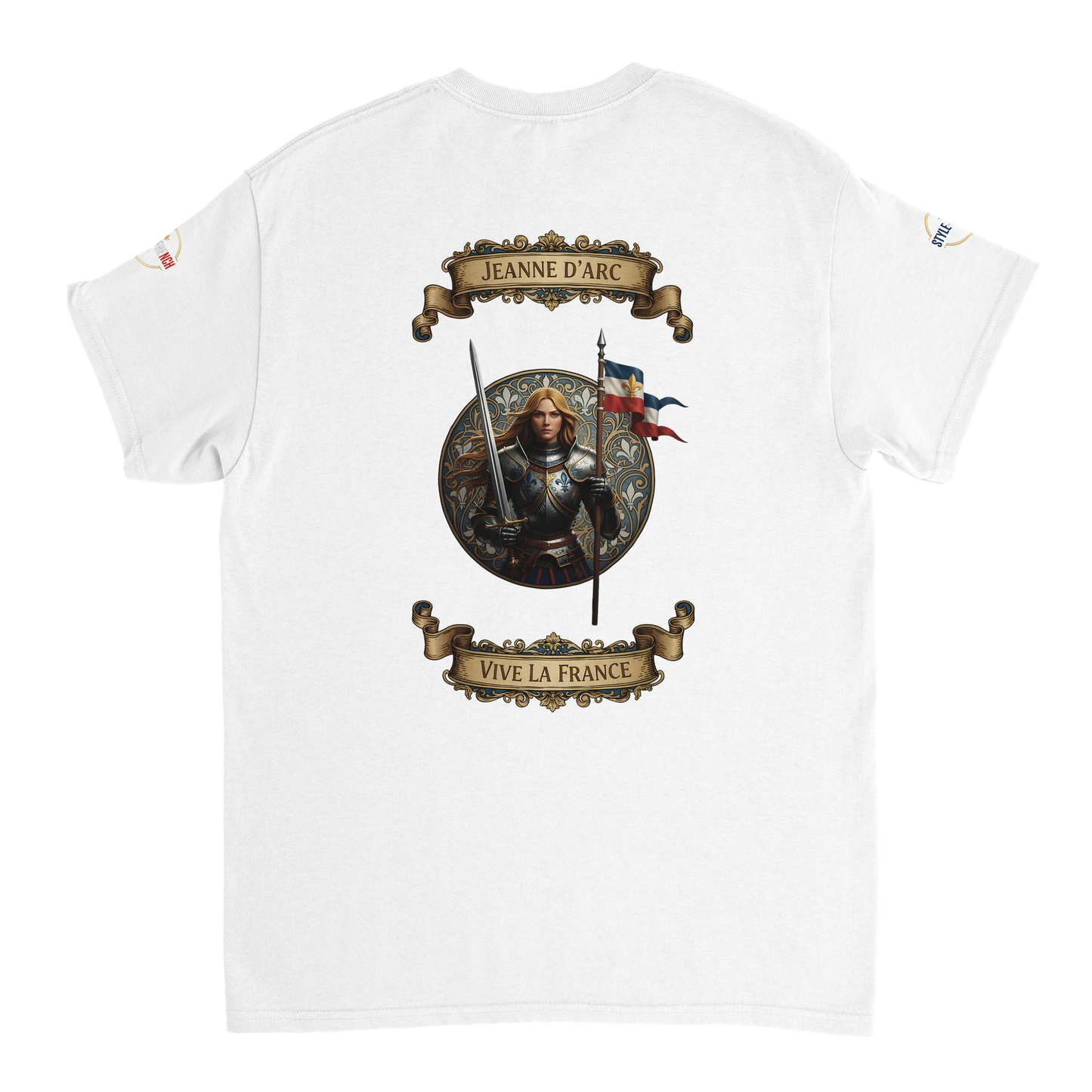 T-shirt Femme Jeanne d'Arc - Symbole Iconique en Coton Premium
